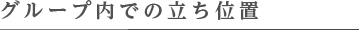 グループ内での立ち位置